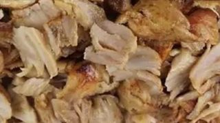 Vaschetta media di solo carne kebab