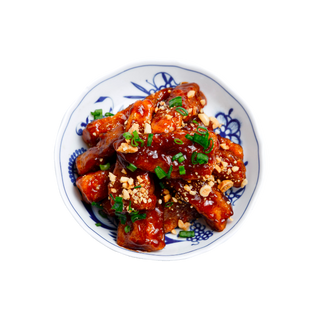 Баклажани у гостро-солодкому соусі  (200г)