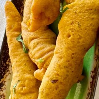 Kids chicken pakora & rice