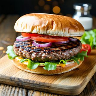 Телешки бургер