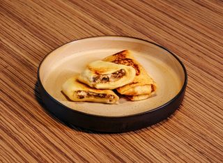 Pancakes with mushrooms 2pcs