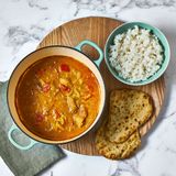 Chicken Curry + Rice + Nan