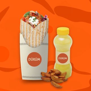 Menu Wrap Dürüm Poulet