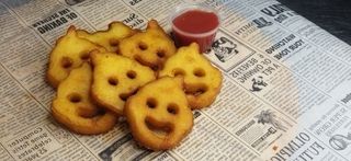 Картофельные смайлики