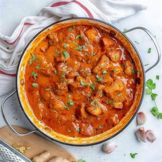 Tikka malasa de pollo