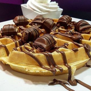 Gaufre nutella kinder