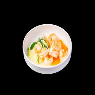 153. Gamberi  con verdure