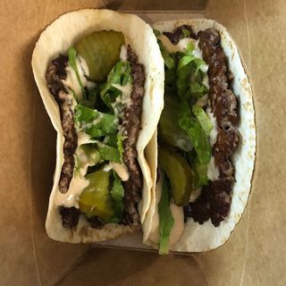 Smash Burger Tacos