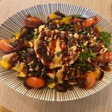 Ensalada de queso de cabra 