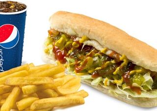 Menú perrito caliente