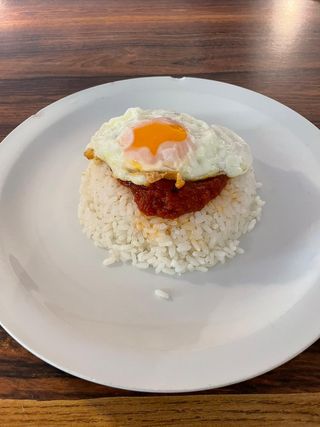 Arroz a la cubana