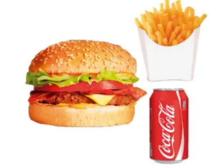 Menú Hamburguesa De Pollo