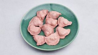 Pierogi z borówką amerykańską