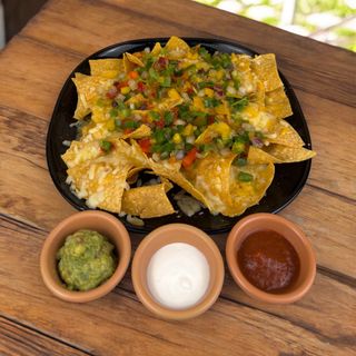 Nachos Con Pico De Gallo