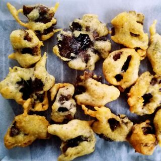 065 - Funghi Orecchie di Giuda Fritti / Fried Wood Ear Mushrooms / 炸木耳