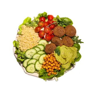 Falafel & Quinoa Plate