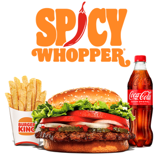 Menu Whopper® Spicy Grande