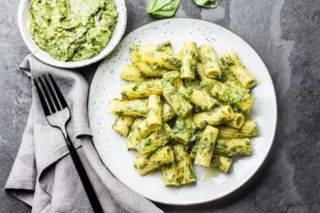 Pasta PESTO ESCALOPPE