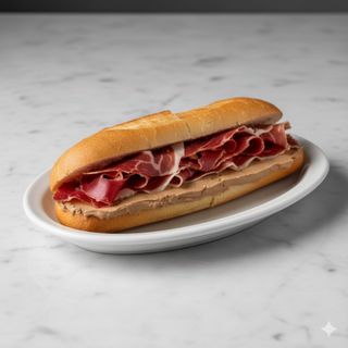 Bocadillo de paté (viena)