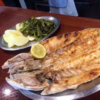 Robalo Grelhado + Sopa 