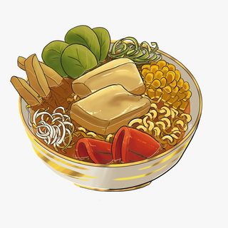 Veggie ramen