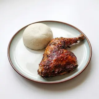 1/4 Grilled Chicken  + Ugali