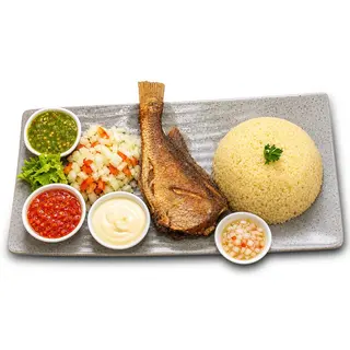 Poisson Frit & Attiéké