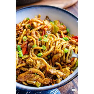 Singapore Chicken Noodles