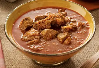 Agnello vindaloo piccante