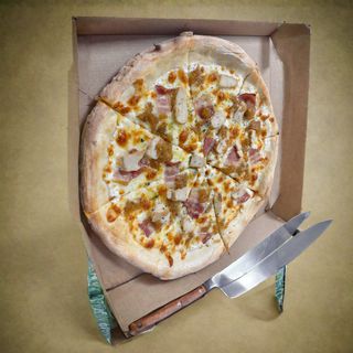 Pizza de pan de ajo (33 cm.)