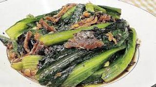 Stir-Fried Lettuce In Black Bean Sauce 豉 汁 炒 生菜