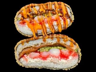 Sushi-Burger z krewetkami tygrysimi i tobiko (380g)
