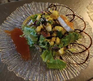 Amanida De Formatge De Cabra