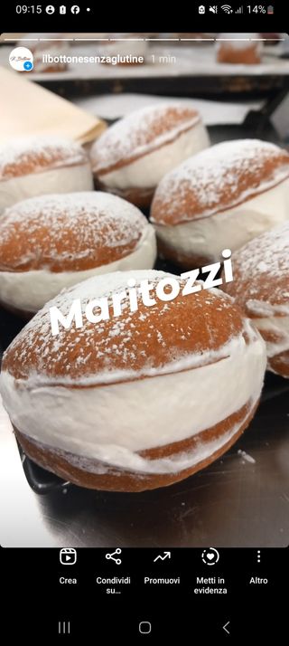Maritozzo con panna