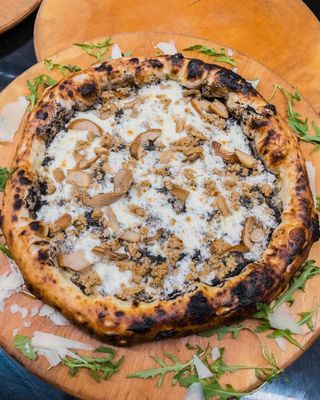 Tartufo nero, mozzarella