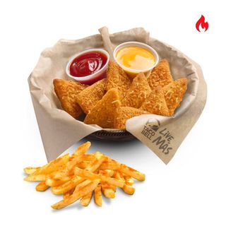 Combo x9 Chicken Nachos + Mexican Fries