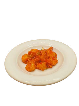 Gamberi in salsa agrodolce