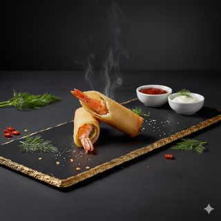 Involtino di gamberi 2 pezzi