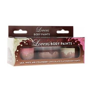 Pintura Comestible, Lovers Body Paint -set 3