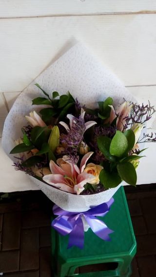Lilies Birthday Bouquet