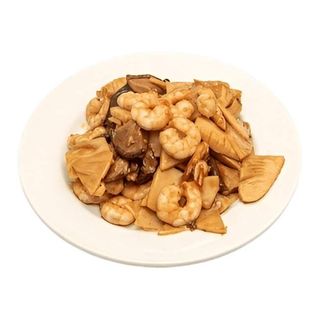 #55:Gambas Con Champiñones