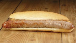 Bocadillo De Salchicha Del País