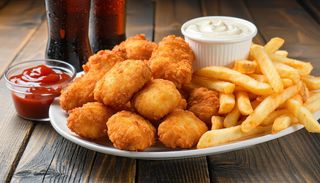 Chicken nuggets combo