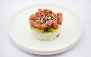151-Tartare rice maguro