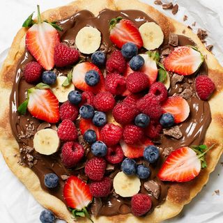 PIZZA DE NUTELLA COM FRUTA medio