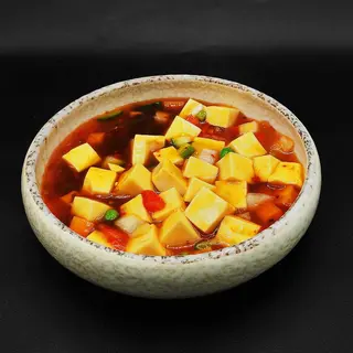 Doufu salsa piccante