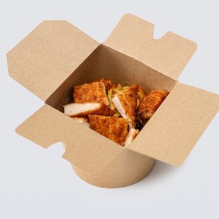 Лапша з курячими нагетсами (300г)