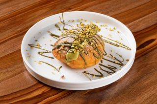 Bombolone al pistacchio