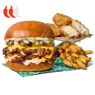 TRIPLE SMASH JALAPEÑO ZESTAW POWIĘKSZONY