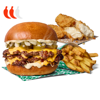 TRIPLE SMASH JALAPEÑO ZESTAW POWIĘKSZONY